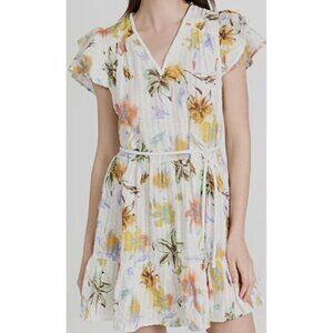 Tanya Taylor Swim Sz 3X Coverup Floral Dress Plus Size Boho Resortwear Designer